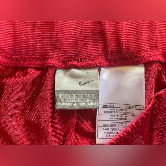 ⭐️ Vintage Nike track pants red size med 8-10 - Picture 5 of 6